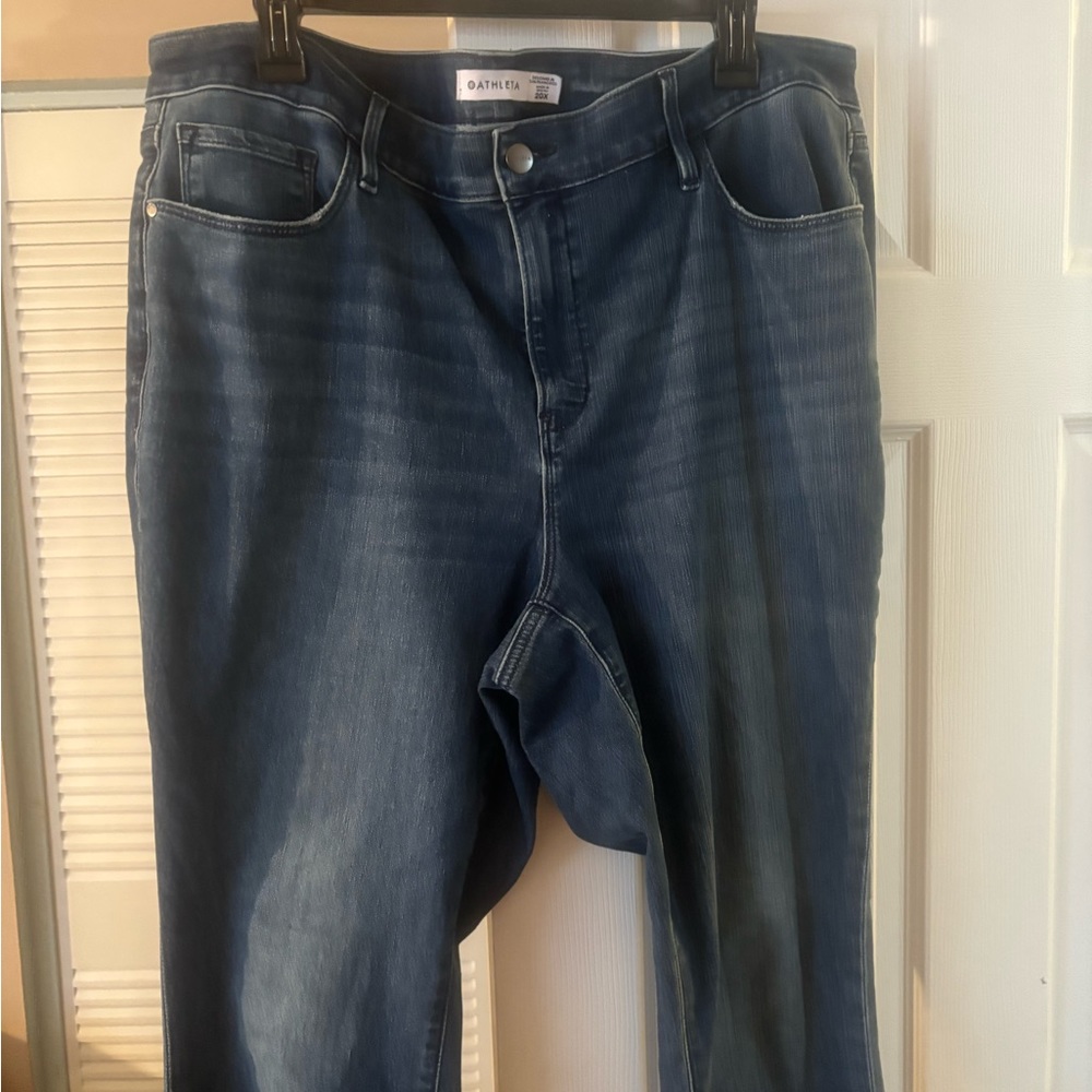 ATHLETA PLUS WOMEN JEANS,  SIZE 20.